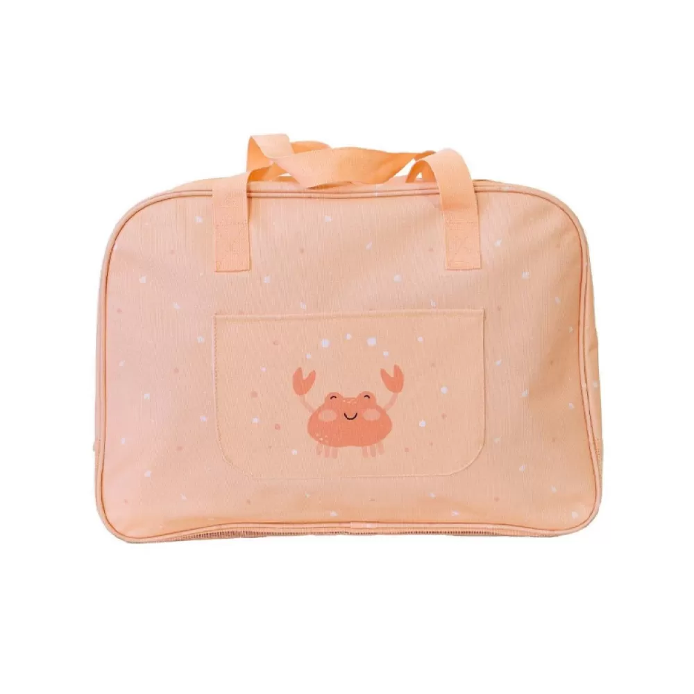 Discount Bolso De Playa Con Rejilla Crab Coral Playa Y Aire Libre