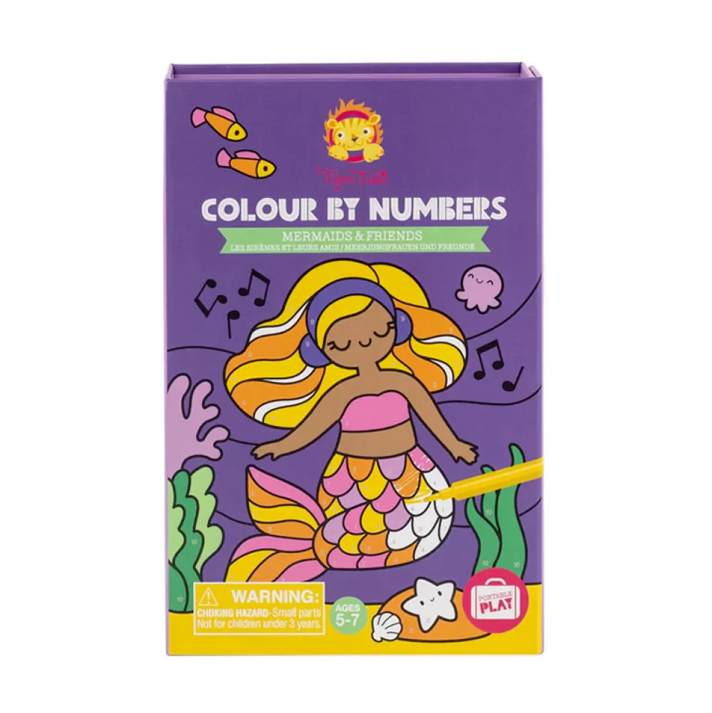 Hot Colorear Por Numeros: Sirenas Manualidades