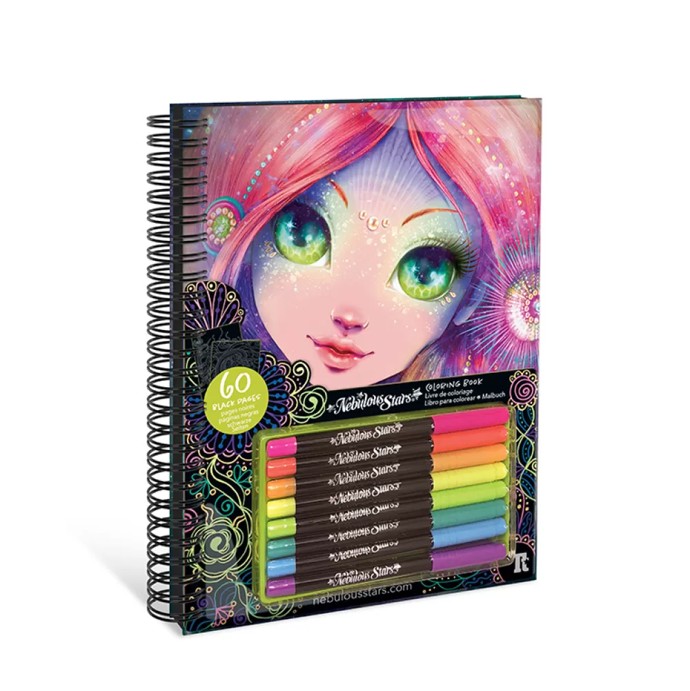 Store Cuaderno Creativo De Paginas Negras De Coralia Manualidades