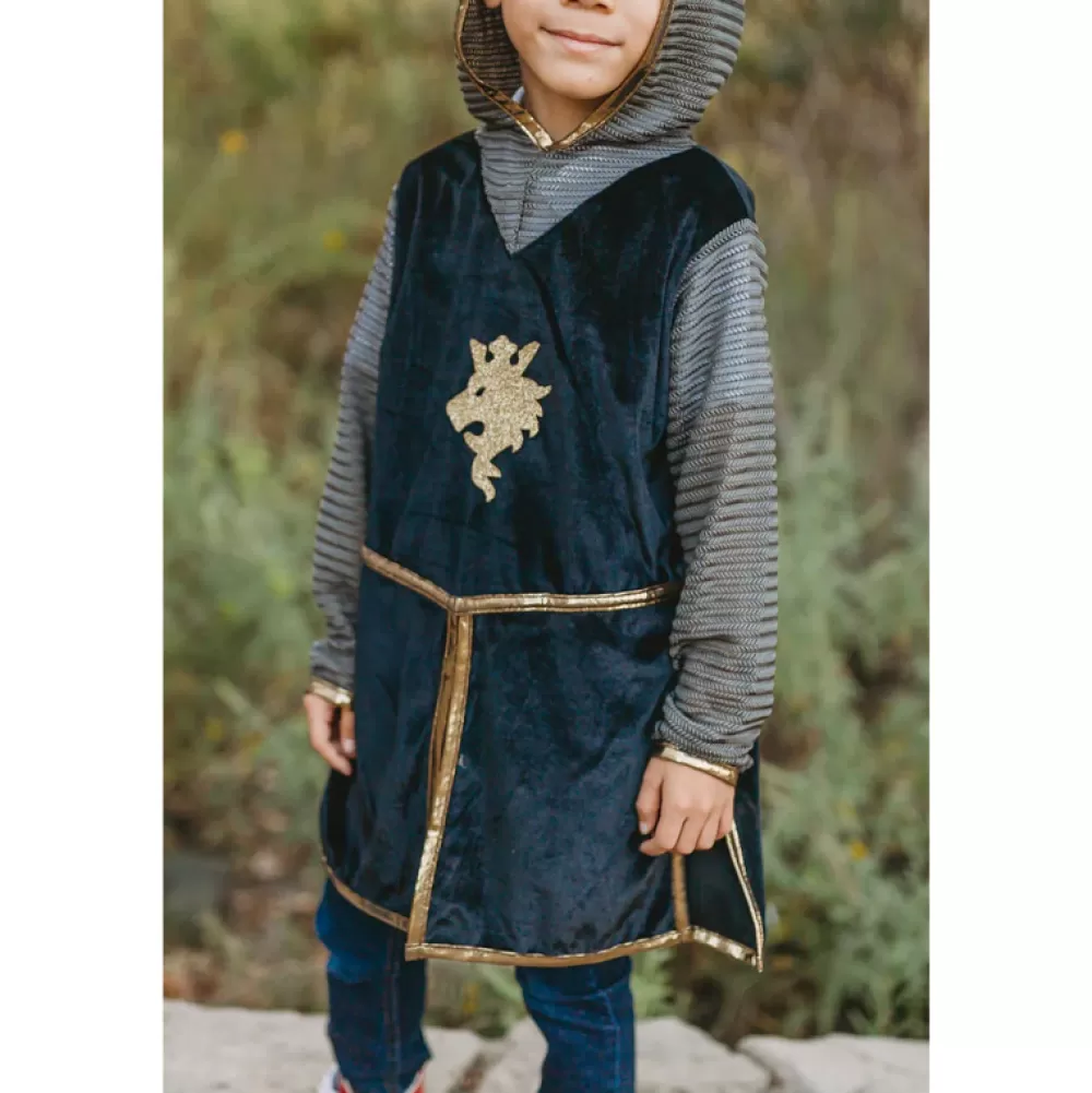 Cheap Disfraz Caballero Dorado Con Capa Y Corona 7-8 Años Disfraces Infantiles