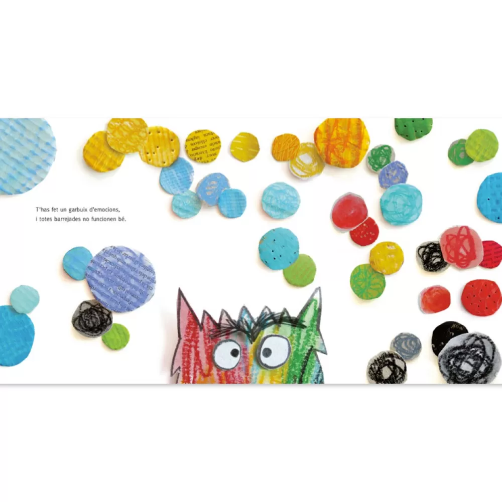 Hot El Monstre De Colors Cartone Libros Con Valores