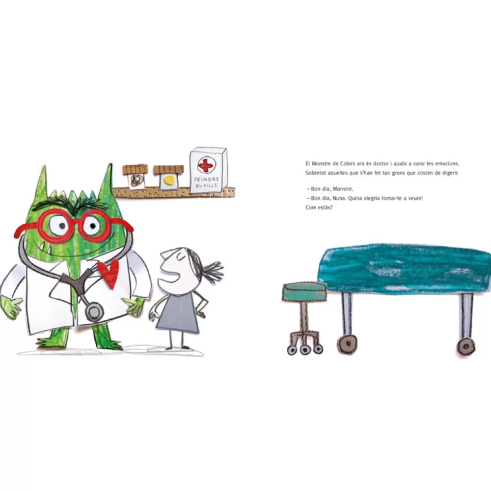 Hot El Monstre De Colors: Doctor D'Emocions Libros Con Valores