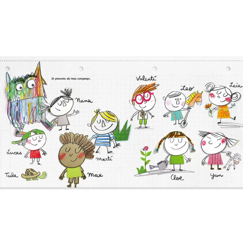 Cheap El Monstre De Colors Va A L'Escola Libros Con Valores