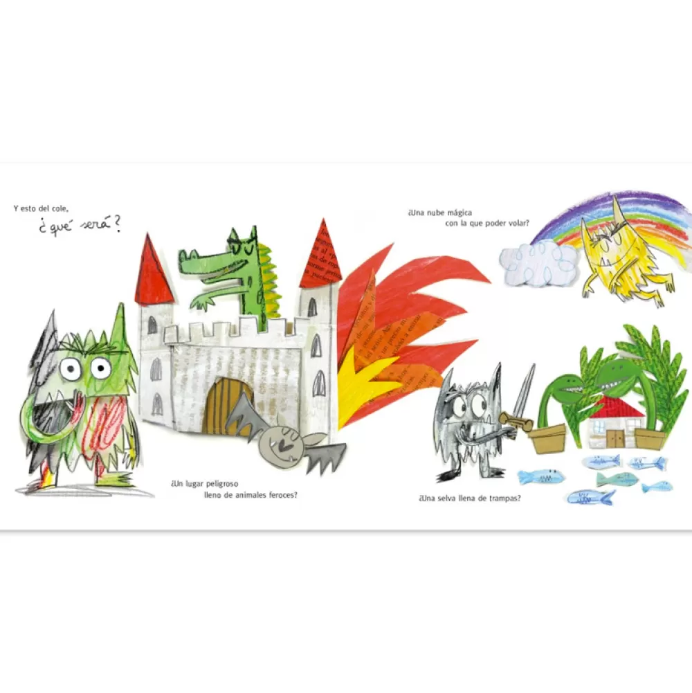 Sale El Monstruo De Colores Va Al Cole Libros Con Valores