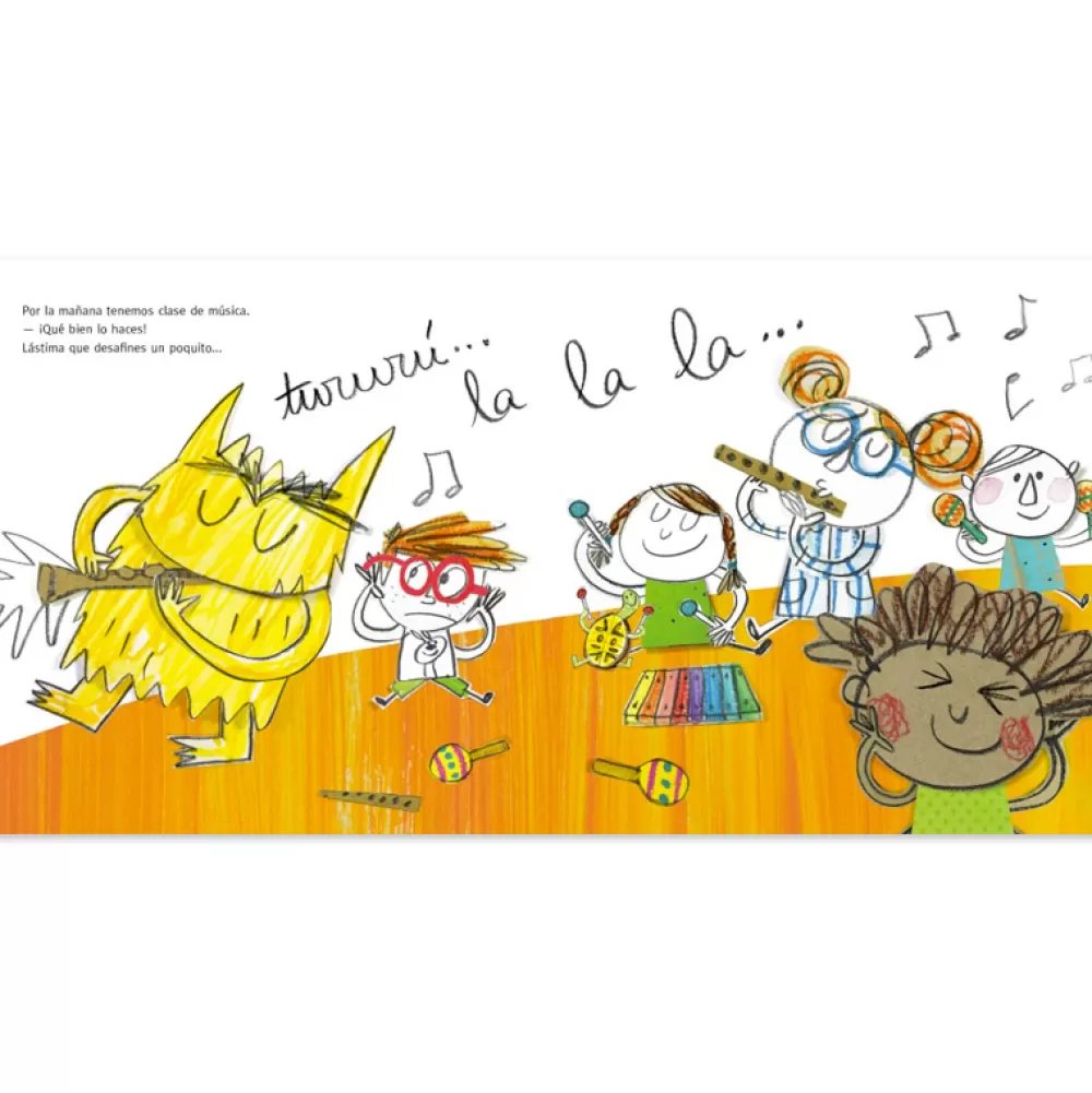 Sale El Monstruo De Colores Va Al Cole Libros Con Valores
