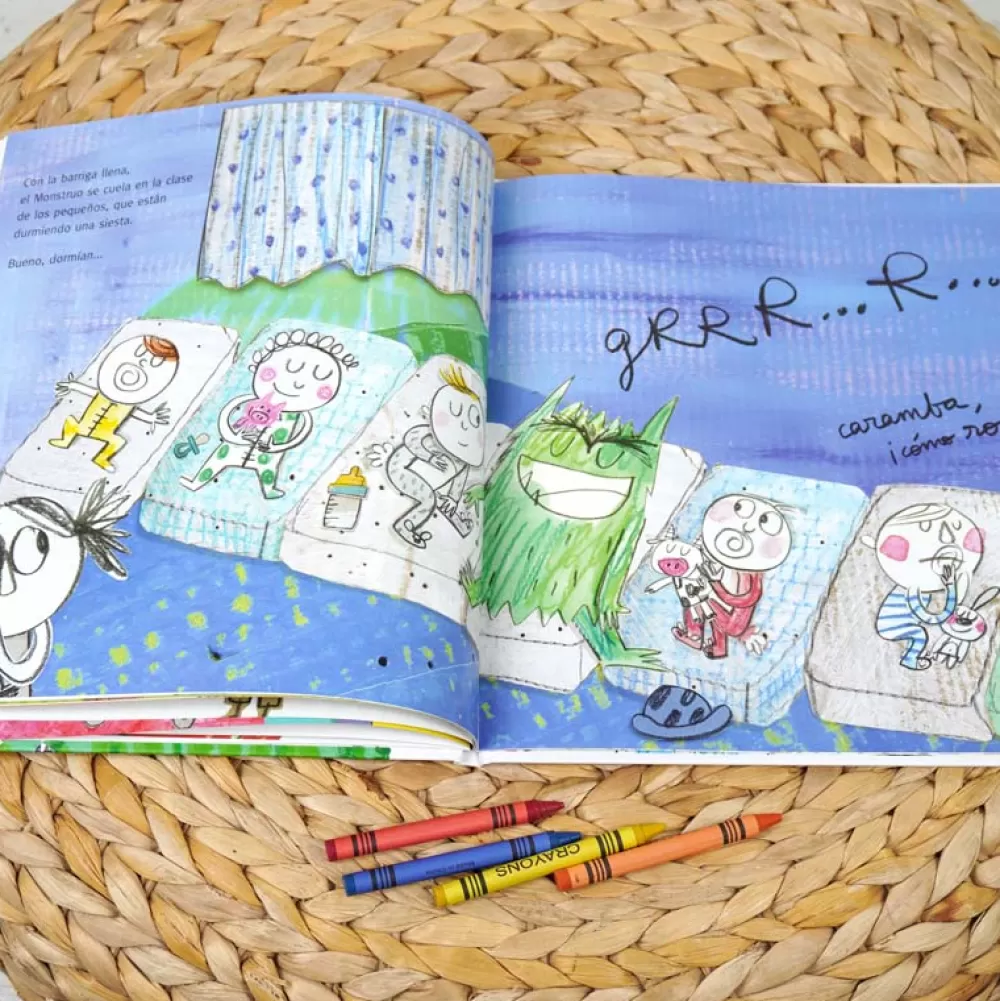 Sale El Monstruo De Colores Va Al Cole Libros Con Valores