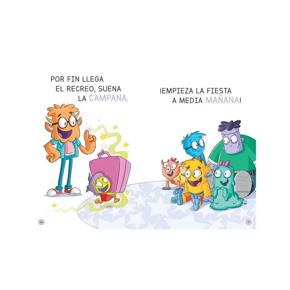 Store Escuela De Monstruos 5: Pasteles Voladores De Colores Libros En Mayúsculas