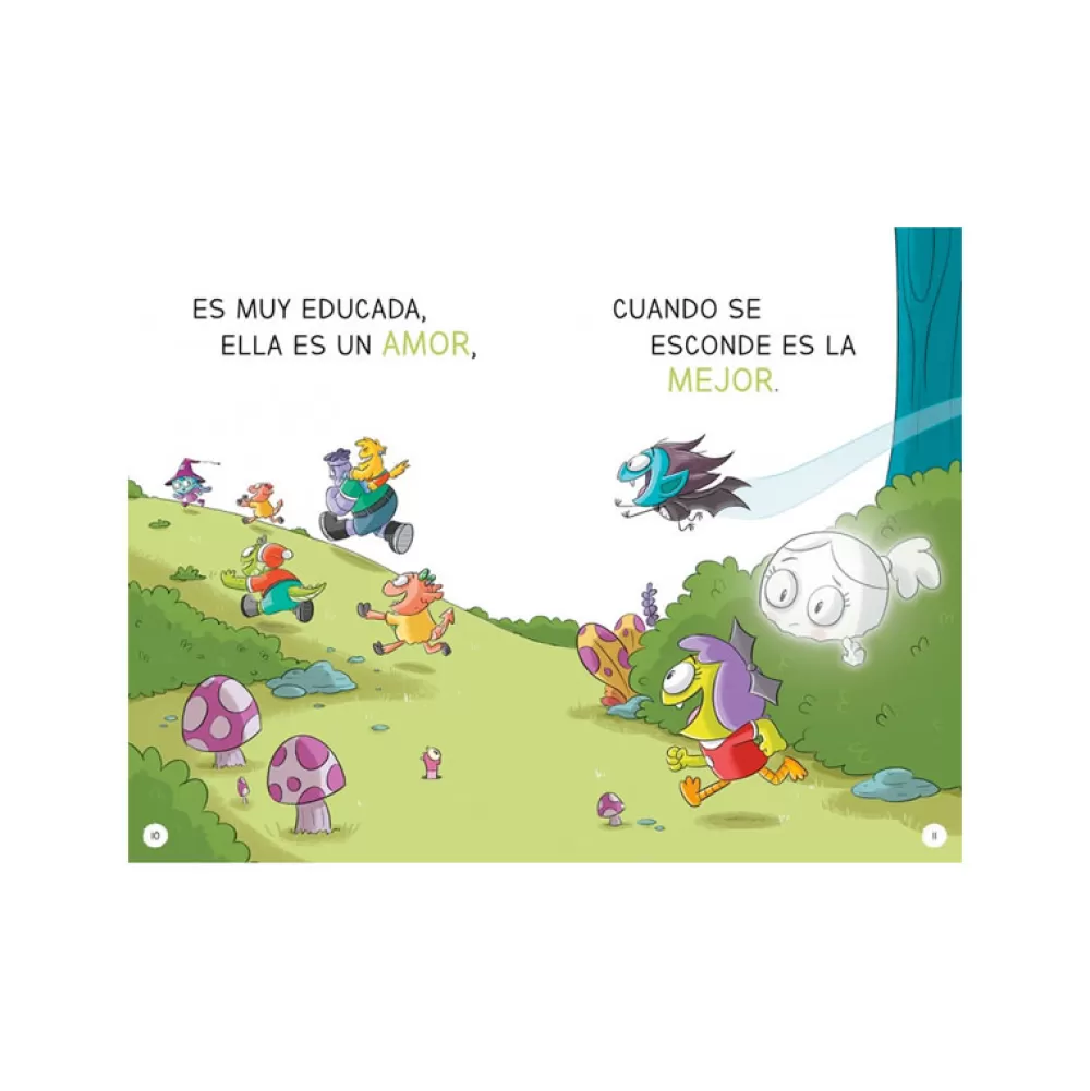 Hot Escuela De Monstruos 8: Emociones De Colores Libros En Mayúsculas