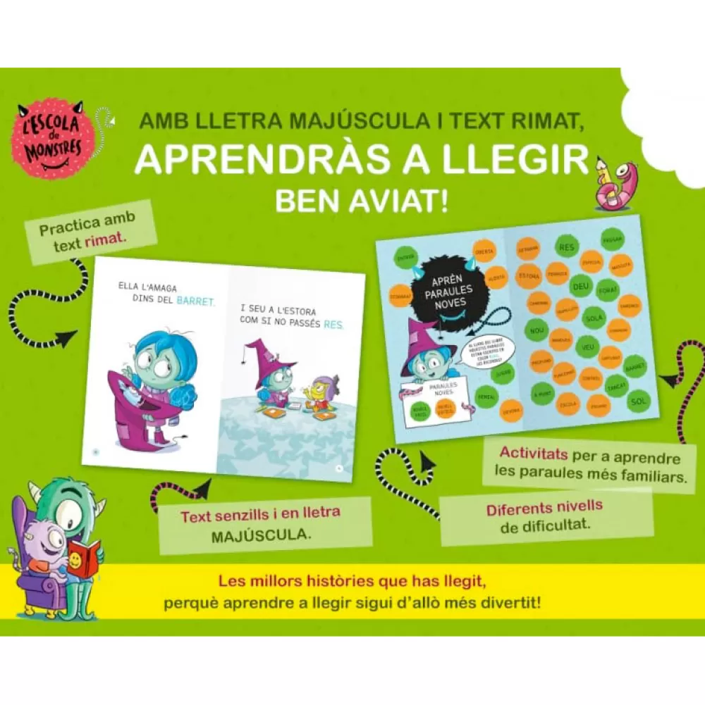 Sale L'Escola De Monstres 5: Pastissos Voladors De Colors Libros En Mayúsculas