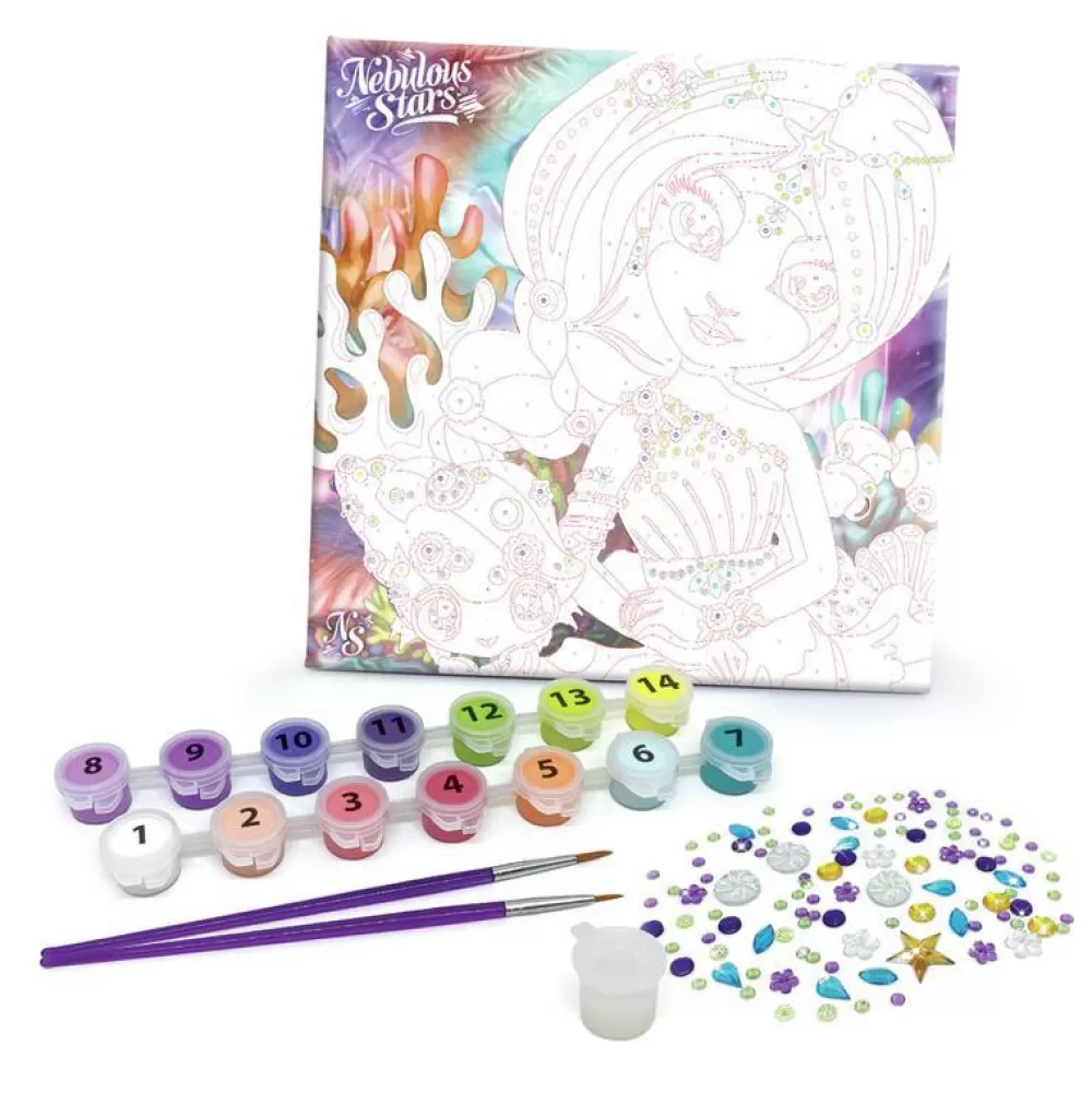 Shop Lienzo Pintar Por Numeros De Coralia Manualidades