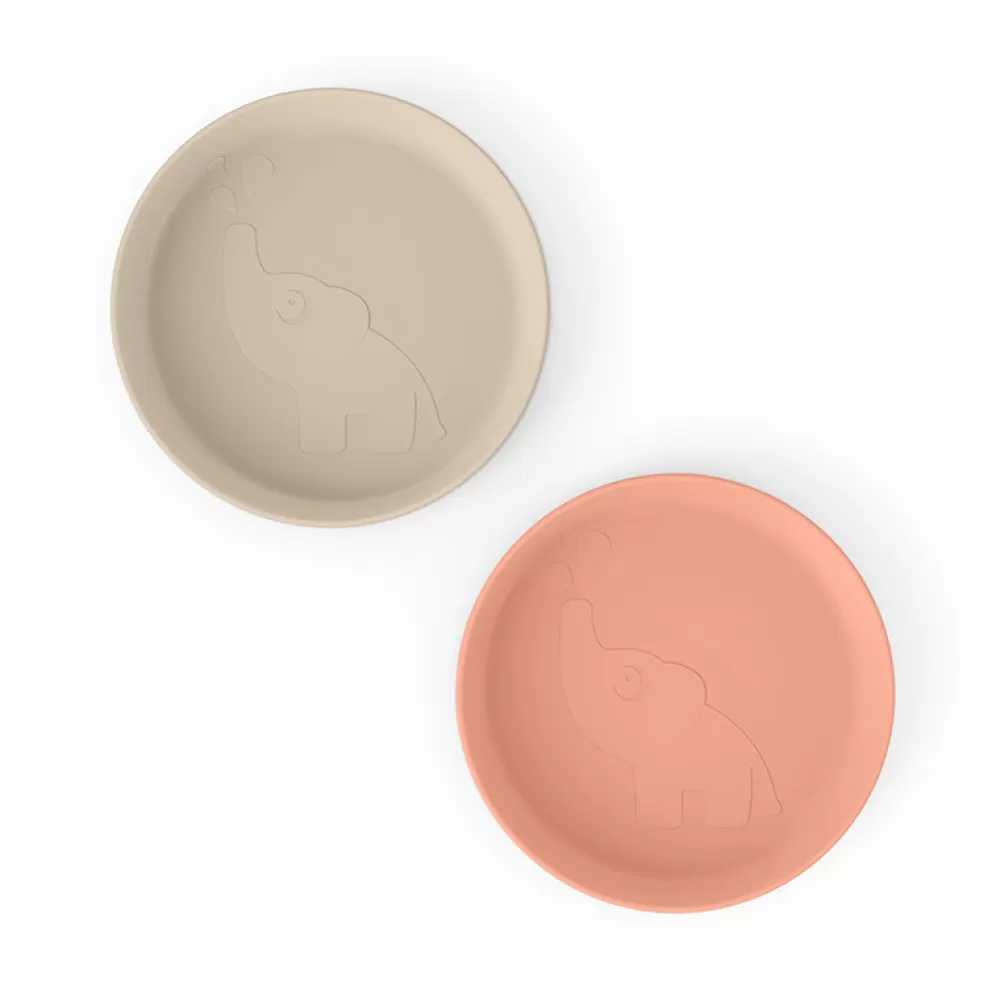 Hot Pack De 2 Platos Elphee Arena Coral Vamos A Comer