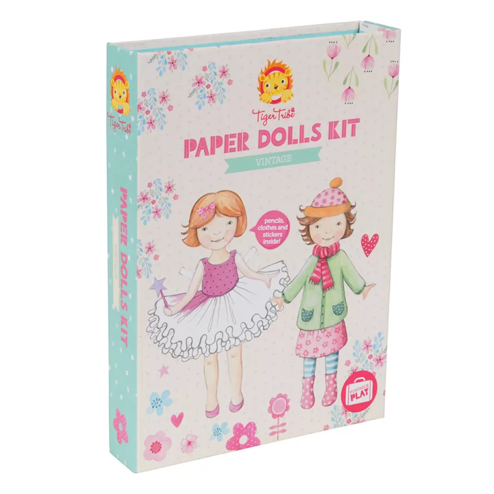Sale Paper Dolls Kit: Muñecas Recortables Vintage Manualidades