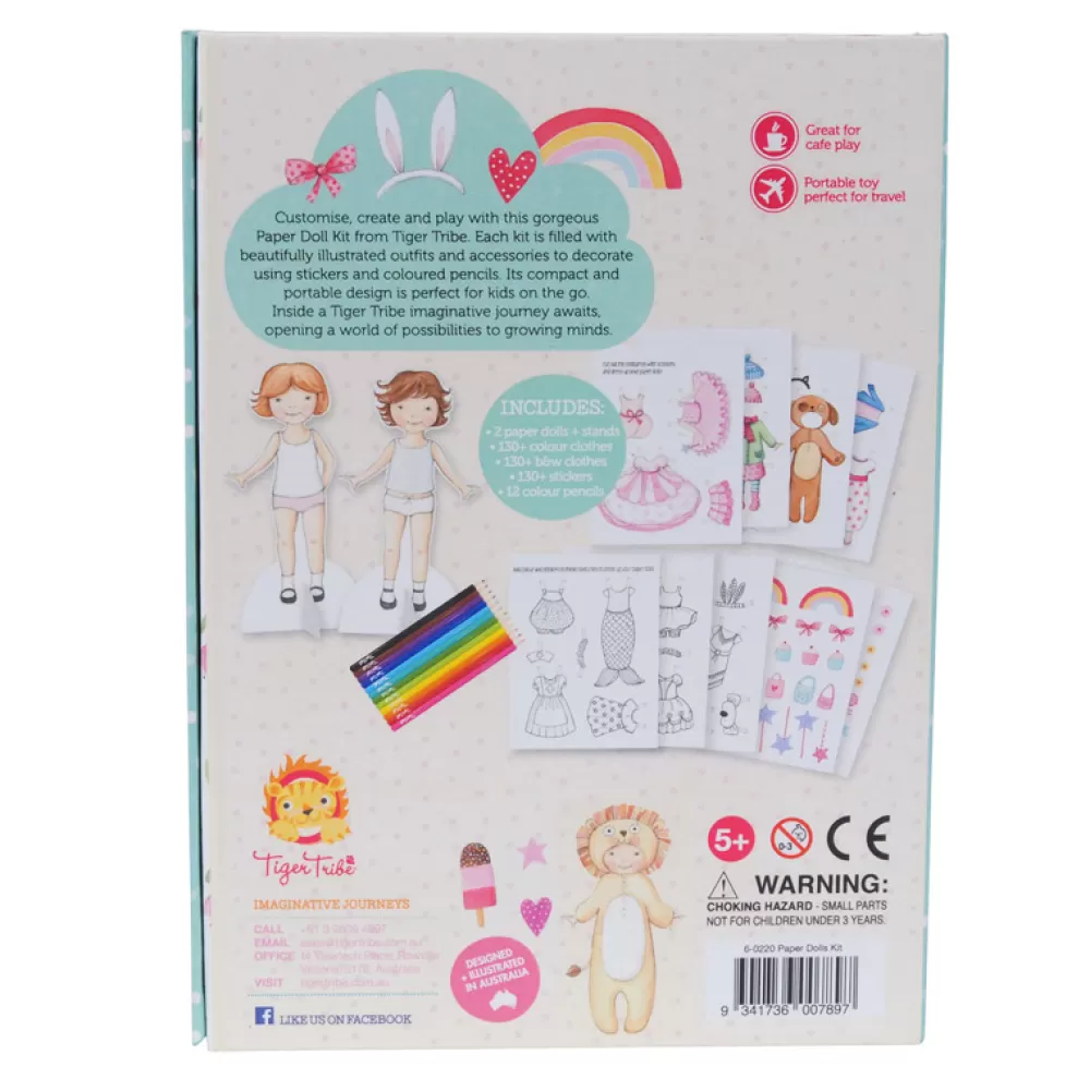 Sale Paper Dolls Kit: Muñecas Recortables Vintage Manualidades