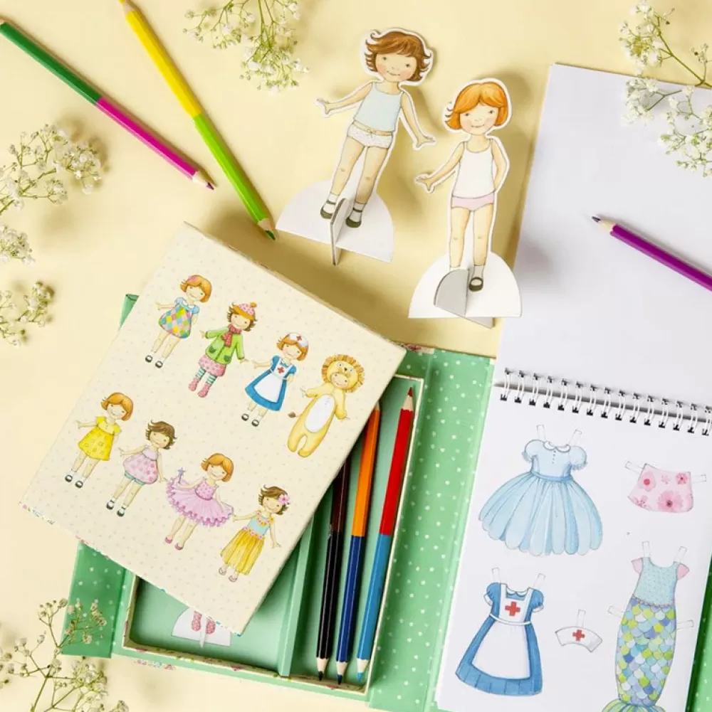 Sale Paper Dolls Kit: Muñecas Recortables Vintage Manualidades