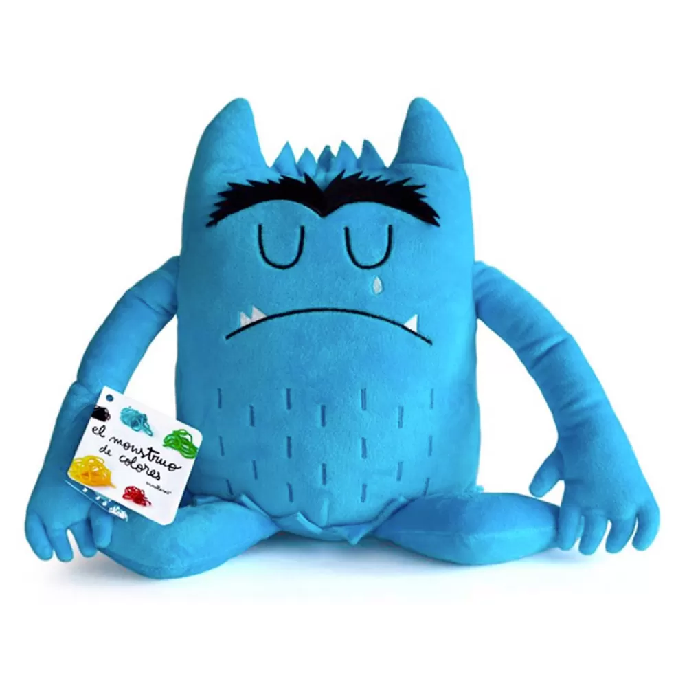 Discount Peluche Monstruo De Colores Azul Peluches