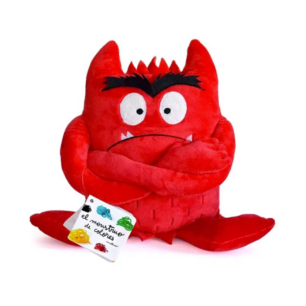 Hot Peluche Monstruo De Colores Rojo Peluches