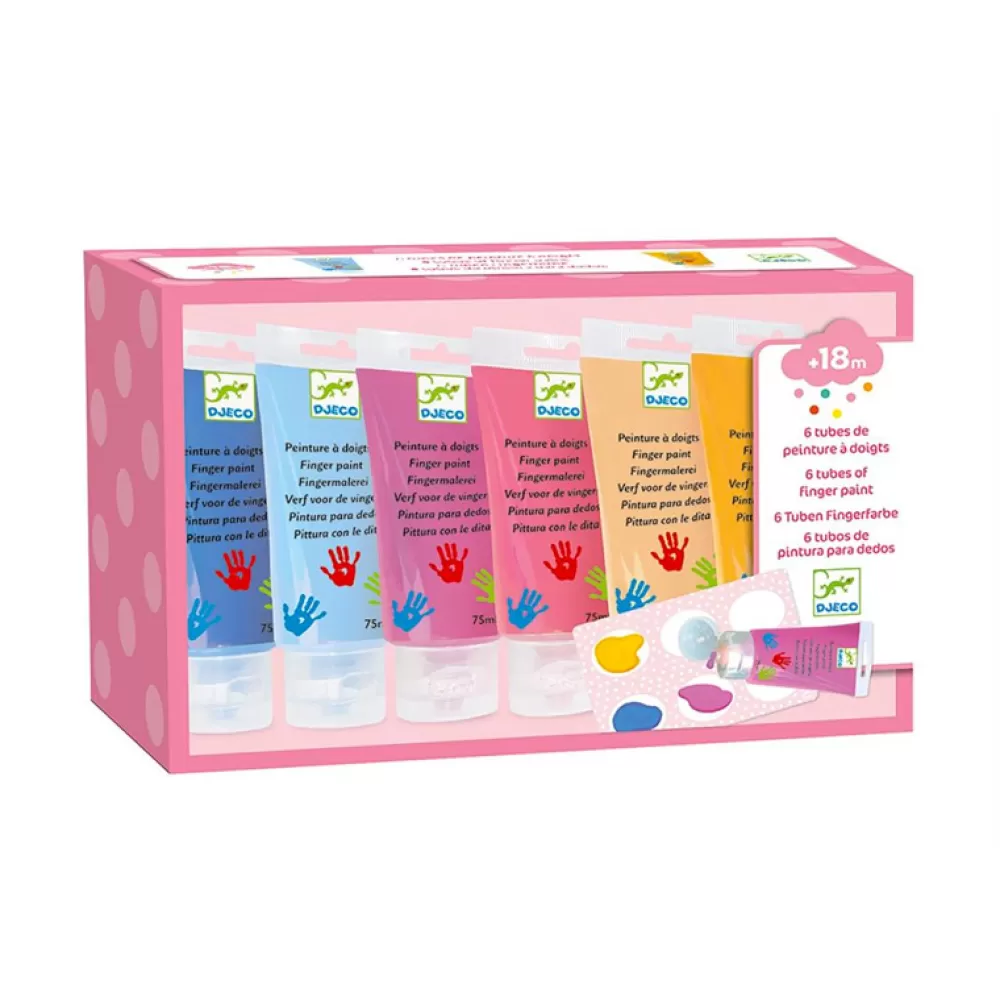 Cheap Pintura Para Dedos Colores Sweet Manualidades