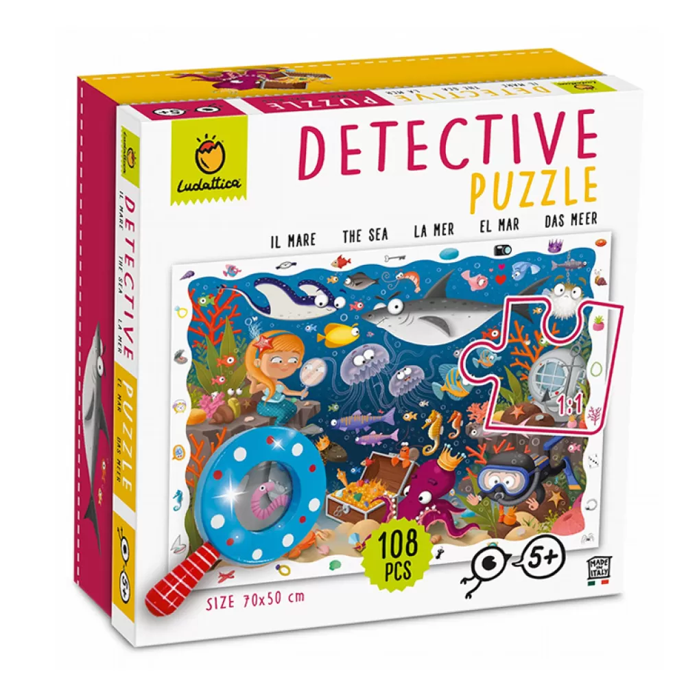 Flash Sale Puzzle Detective: El Mar Puzzles Y Encajables