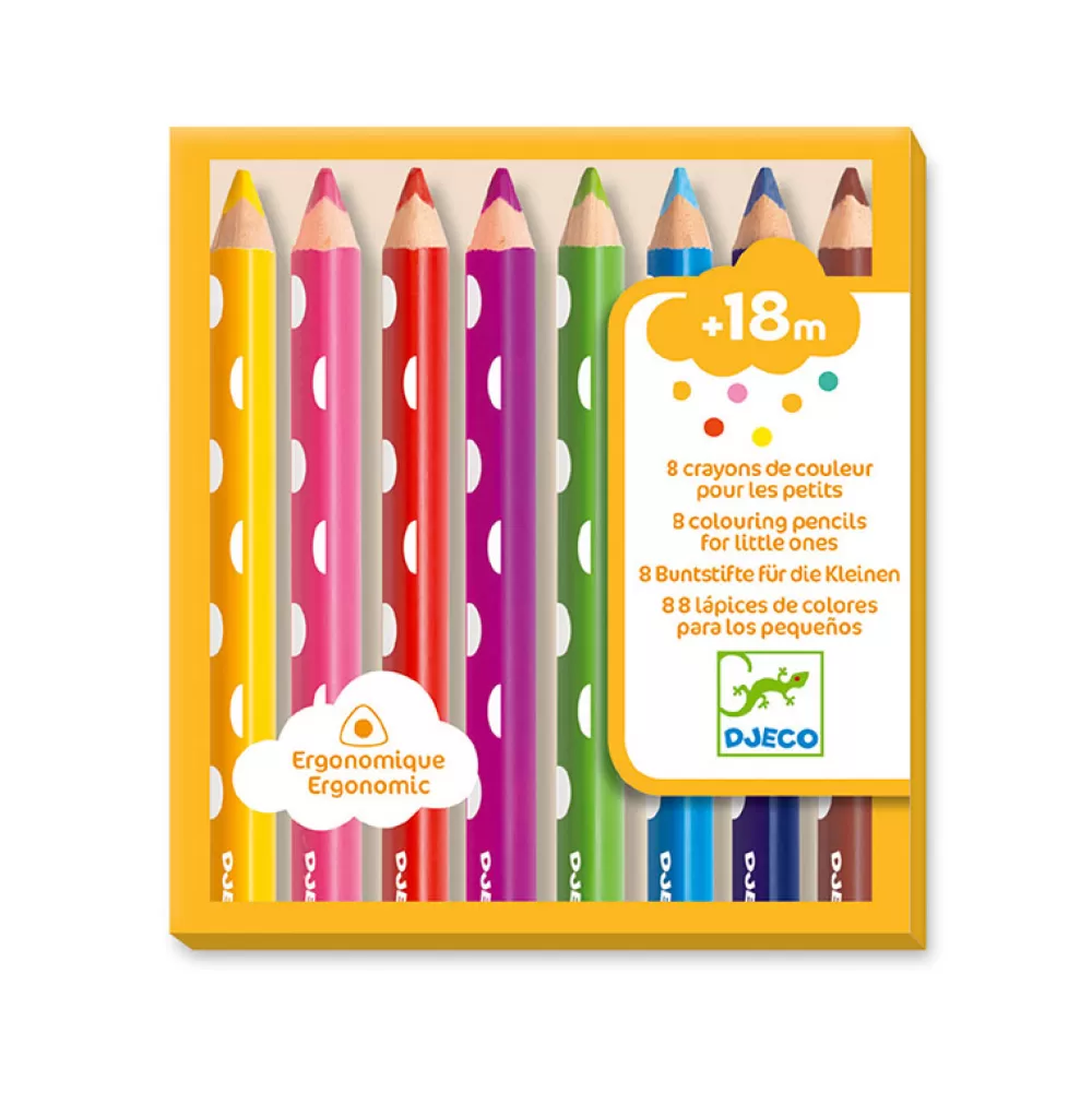 Hot Set De 8 Lapices De Colores Manualidades
