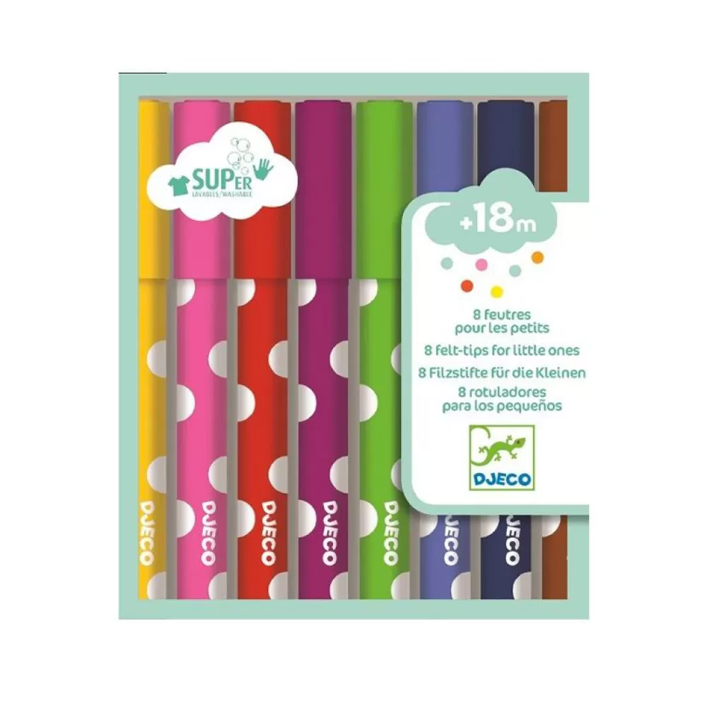 Shop Set De 8 Rotuladores De Colores Manualidades